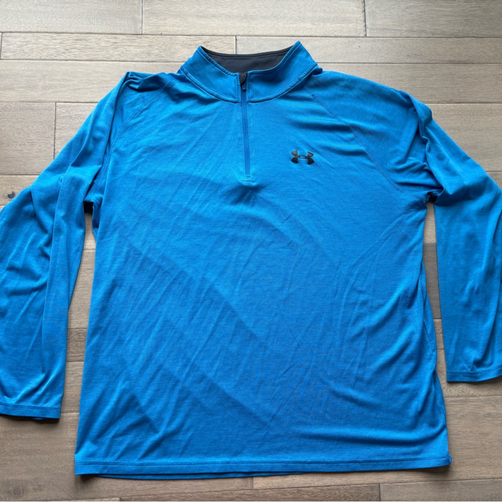 Under Armour Men's Vibrant Blue Quarter Zip